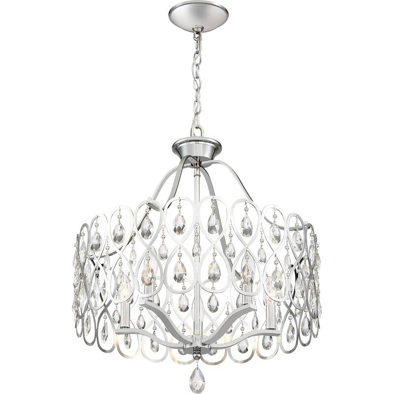 Quoizel Lulu Polished Chrome 5-light Chandelier