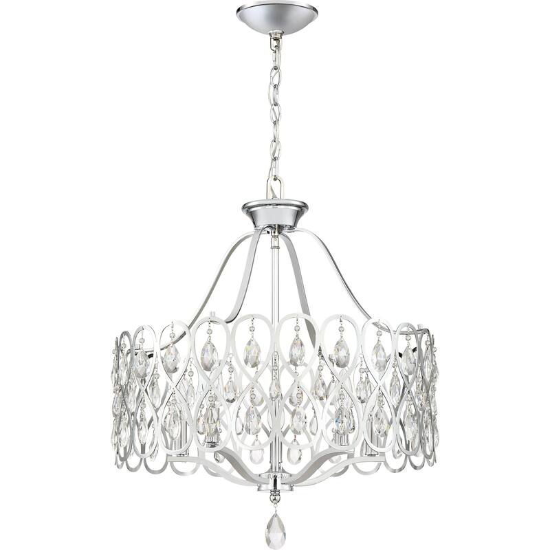 Quoizel Lulu Polished Chrome 5-light Chandelier
