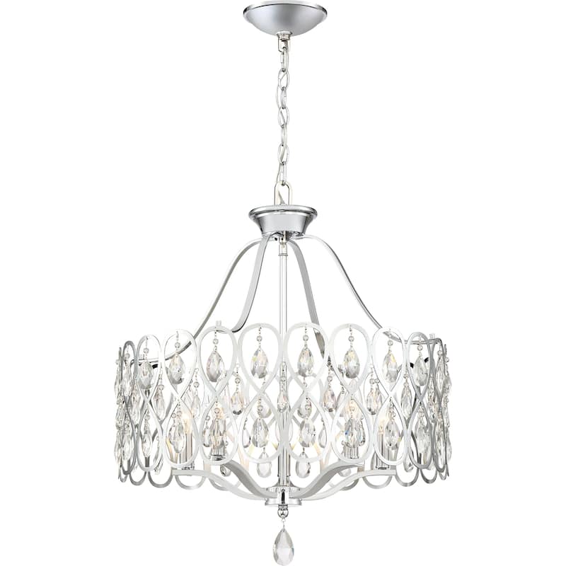 Quoizel Lulu Polished Chrome 5-light Chandelier
