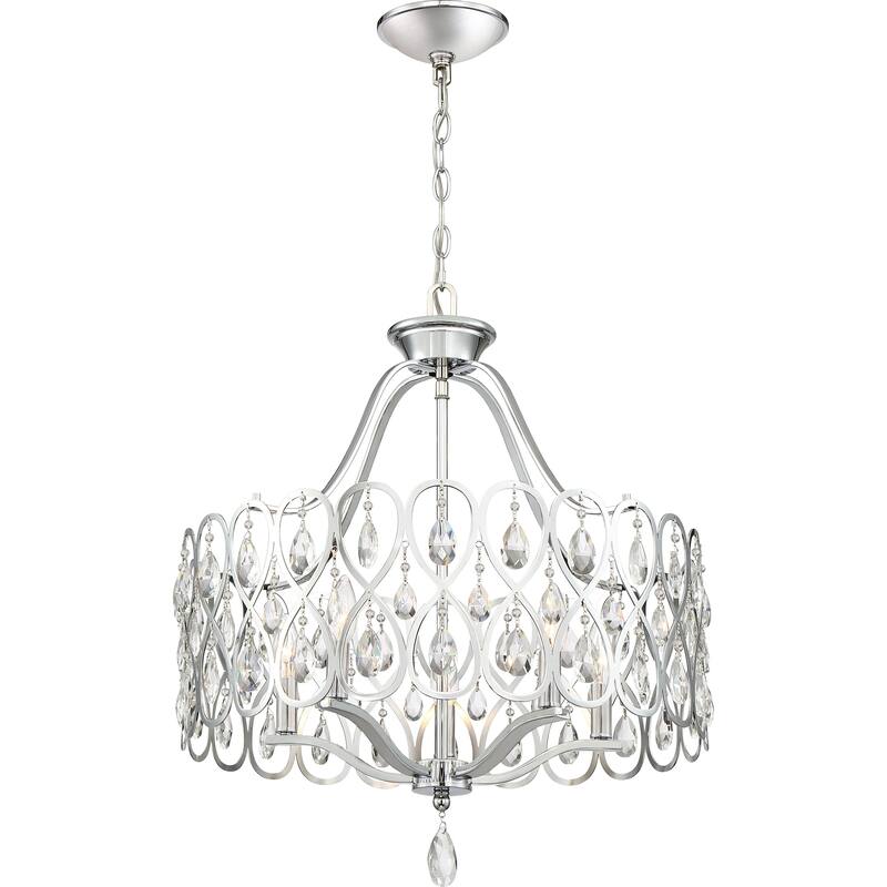 Quoizel Lulu Polished Chrome 5-light Chandelier