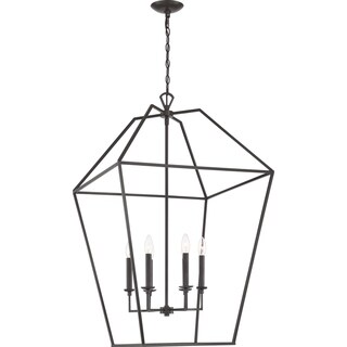 Quoizel Aviary 6-light Foyer Chandelier (Palladian Bronze) - Chandeliers For Bedrooms by Overstock.com