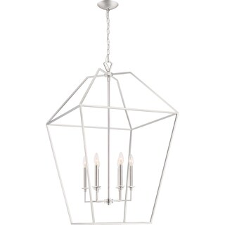 Quoizel Aviary 6-light Foyer Chandelier (Polished Nickel) - Chandeliers For Bedrooms by Overstock.com