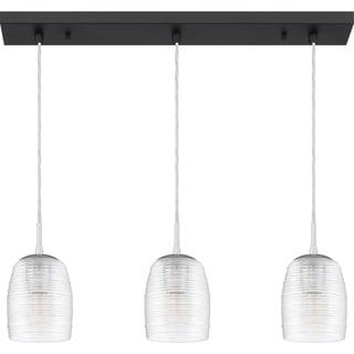 Quoizel Realm 3-light Island Chandelier (Earth Black - N/A) - Chandeliers For Bedrooms by Overstock.com