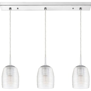 Quoizel Realm 3-light Island Chandelier (Polished Chrome - Polished) - Chandeliers For Bedrooms by Overstock.com