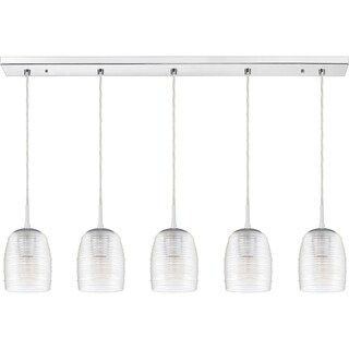 Quoizel Realm 5-light Island Chandelier (Polished Chrome - Polished) - Chandeliers For Bedrooms by Overstock.com
