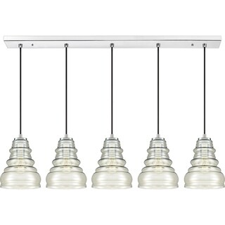 Quoizel Prophecy 5-light Island Chandelier (Polished Chrome - Polished) - Chandeliers For Bedrooms by Overstock.com
