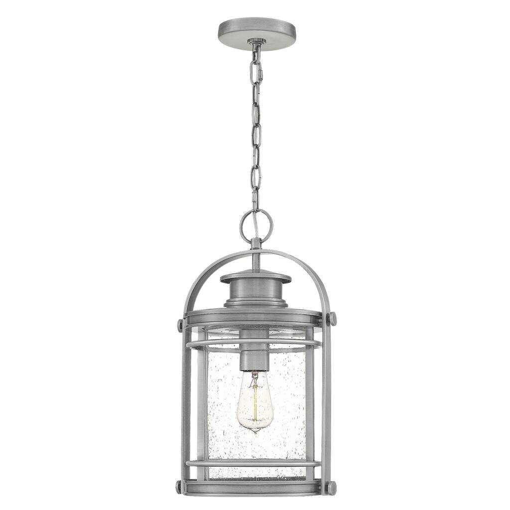 Quoizel Booker Industrial Aluminum 1-light Outdoor Hanging Lantern