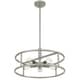 preview thumbnail 4 of 6, Quoizel New Harbor 5-Light Industrial Cage Pendant Light