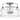Quoizel Danbury 3-light Clear Seedy Glass Semi-Flush Mount