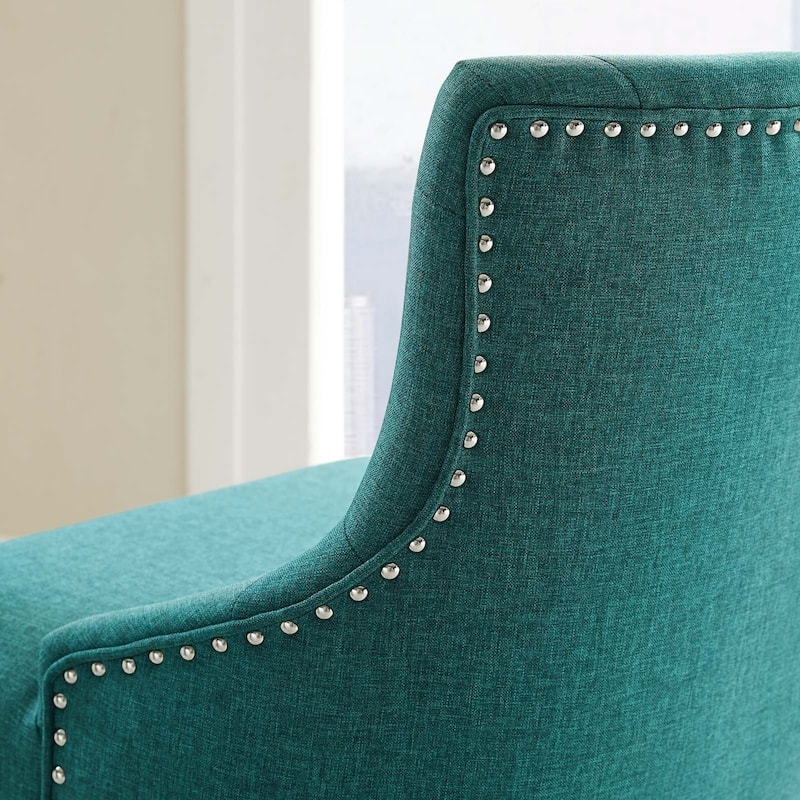 Carson Carrington Lagefors Tufted Swivel Upholstered Fabric Office Chair