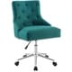 preview thumbnail 20 of 23, Carson Carrington Lagefors Tufted Swivel Upholstered Fabric Office Chair