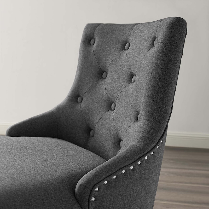Carson Carrington Lagefors Tufted Swivel Upholstered Fabric Office Chair