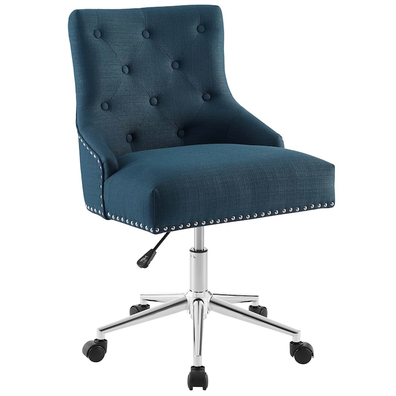 Carson Carrington Lagefors Tufted Swivel Upholstered Fabric Office Chair