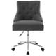 preview thumbnail 17 of 23, Carson Carrington Lagefors Tufted Swivel Upholstered Fabric Office Chair
