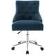 preview thumbnail 5 of 23, Carson Carrington Lagefors Tufted Swivel Upholstered Fabric Office Chair