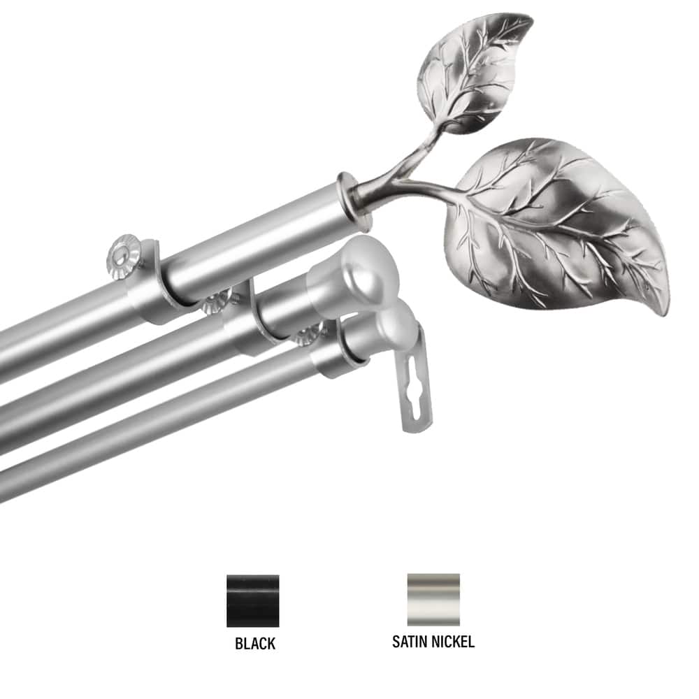 InStyleDesign Vine Triple Curtain Rod 13/16 inch dia.