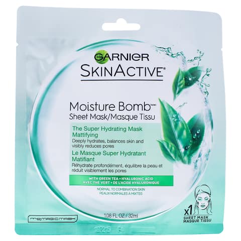 Garnier skinactive moisture bomb sheet mask