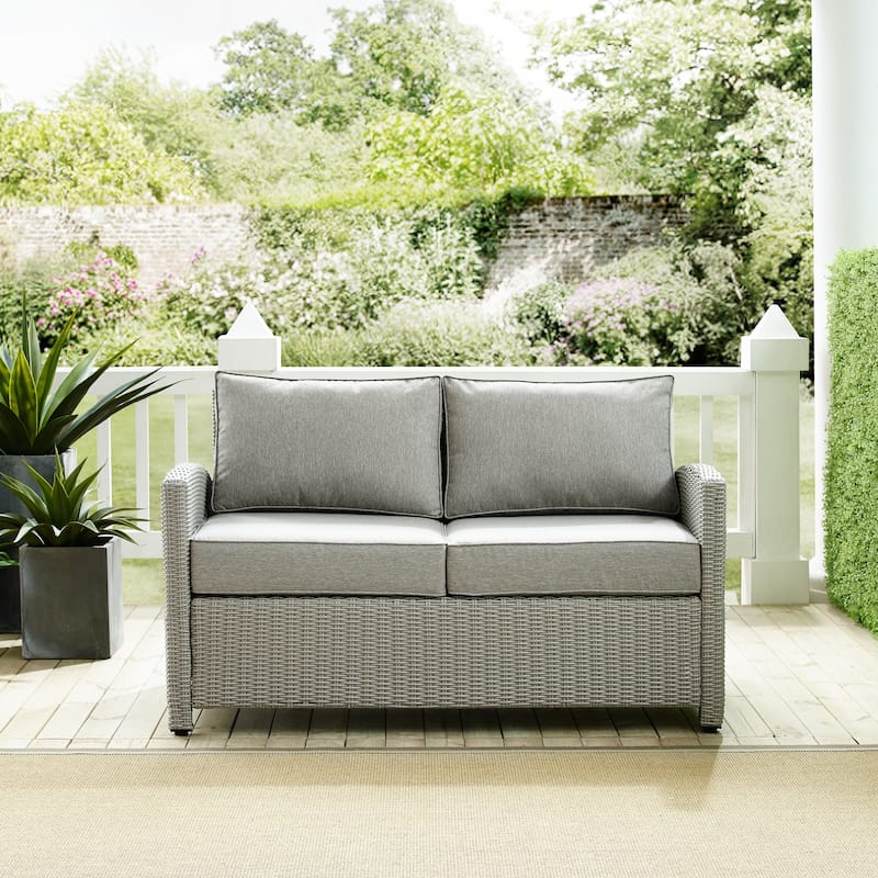 Bradenton Outdoor Wicker Loveseat