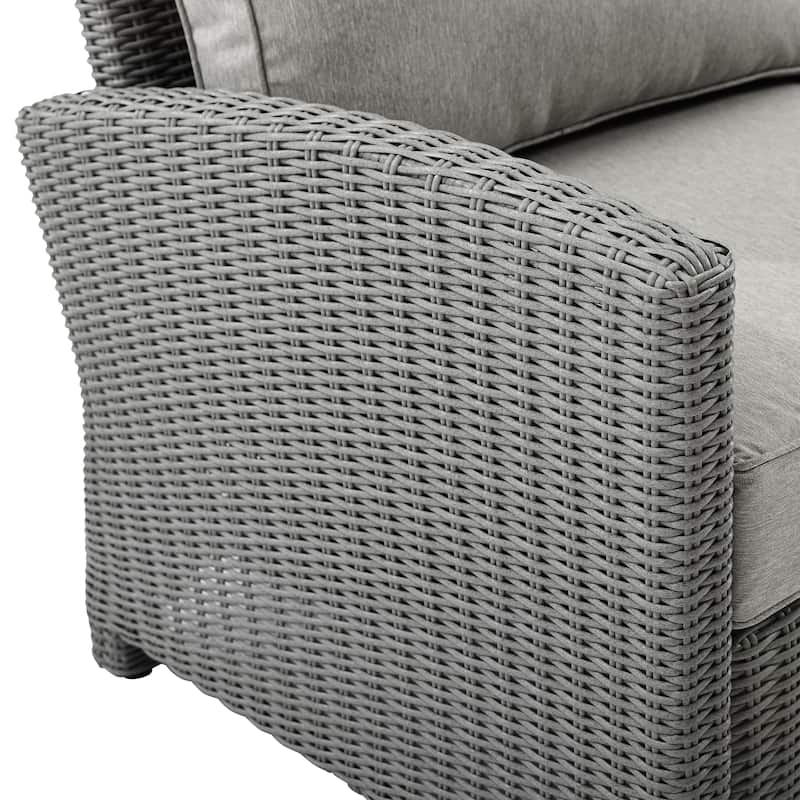 Bradenton Outdoor Wicker Loveseat