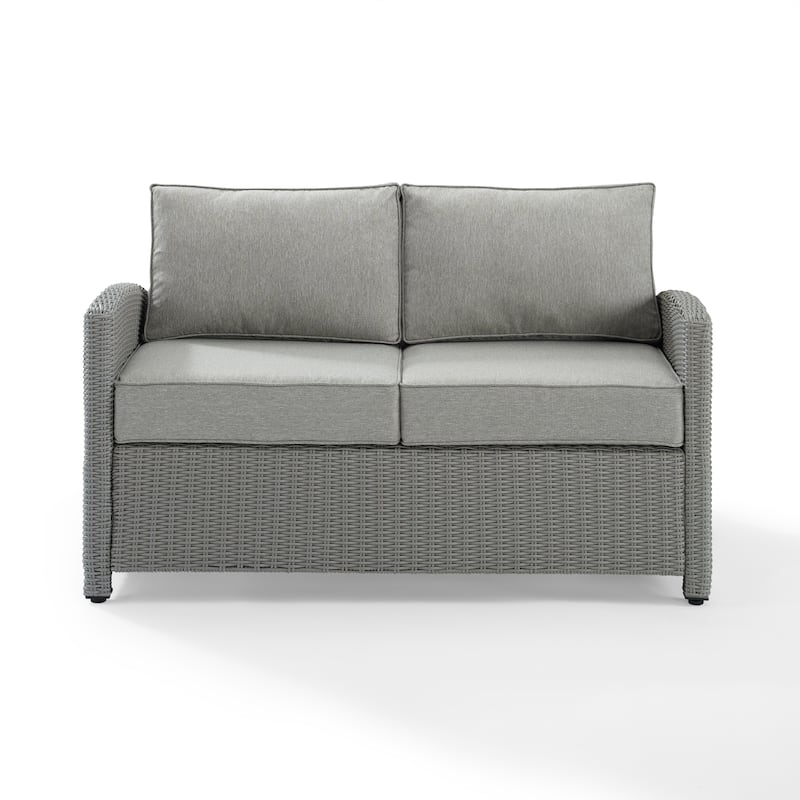 Bradenton Outdoor Wicker Loveseat
