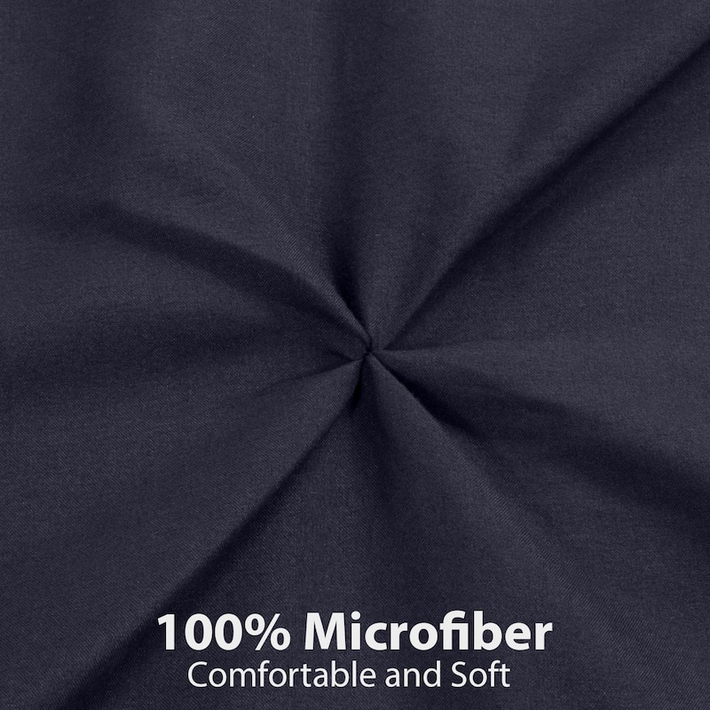 Porch & Den Chinook Pinch Pleat 4-piece Duvet Cover and Insert Set