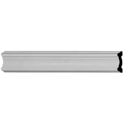 3 1/4"H x 3/4"P x 94 1/2"L Emery Chair Rail