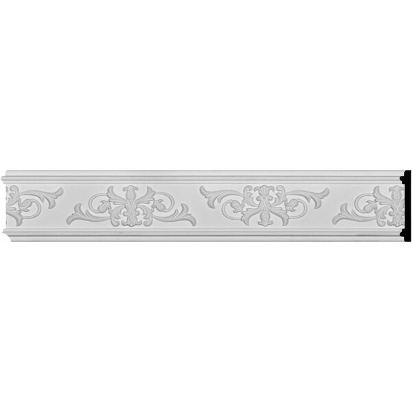 4 3/8"H x 3/4"P x 94 1/2"L Versailles Chair Rail