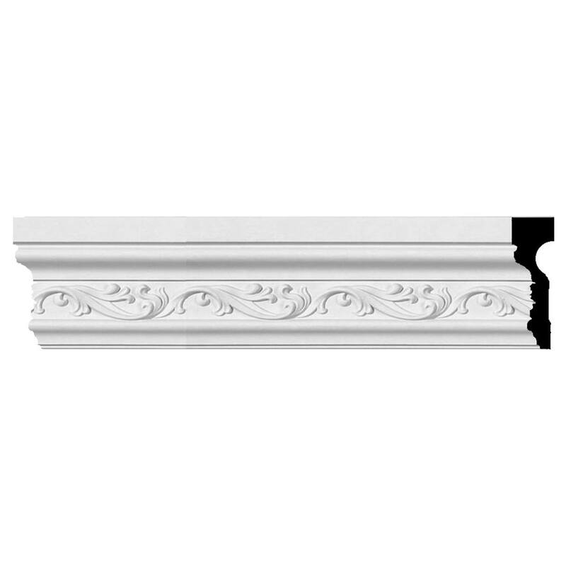 4 1/2"H x 1 1/2"P x 94 3/8"L (4 5/8" Repeat) Tristan Chair Rail