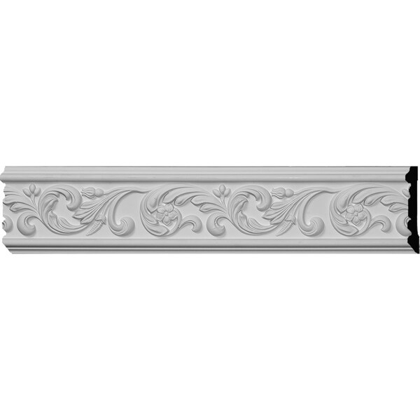 5"H x 5/8"P x 94 1/2"L, (10 5/8" Repeat), Antonio Chair Rail