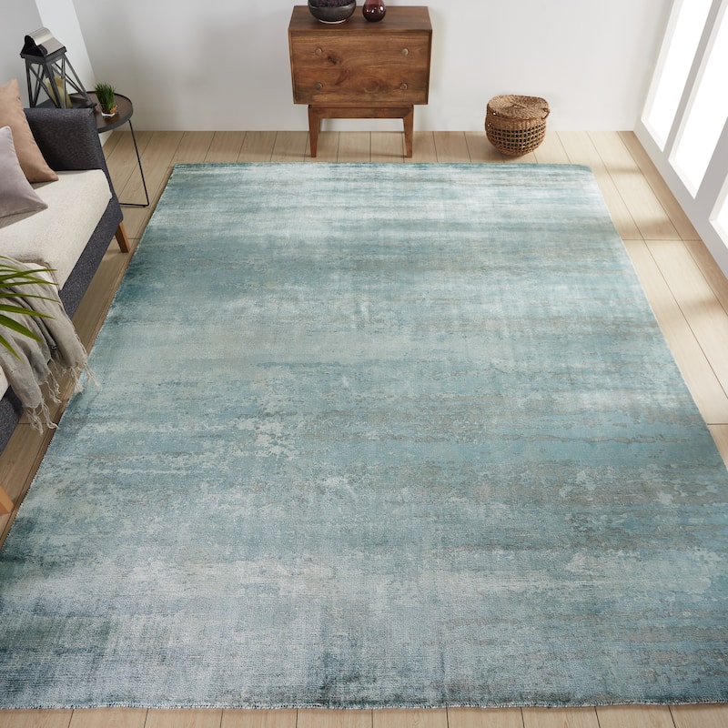 Copper Grove Singerei Blue and Grey Area Rug