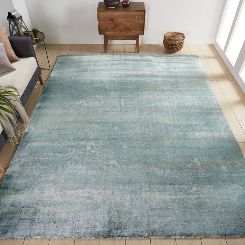 Copper Grove Singerei Blue and Grey Area Rug