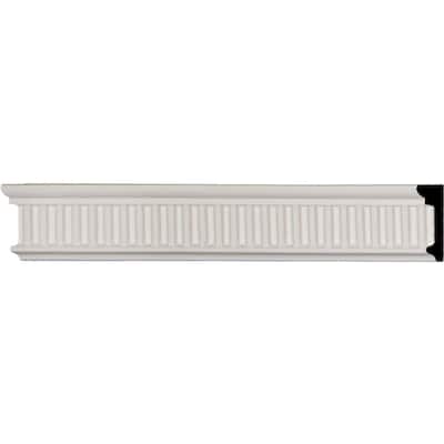 1 3/8"H x 1/2"P x 94 1/2"L, (1/4" Repeat), Linus Chair Rail