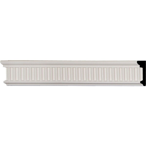 1 3/8"H x 1/2"P x 94 1/2"L, (1/4" Repeat), Linus Chair Rail