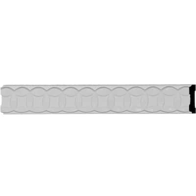 1 7/8"H x 1/2"P x 94 1/2"L, (1 1/8" Repeat), Cole Chair Rail