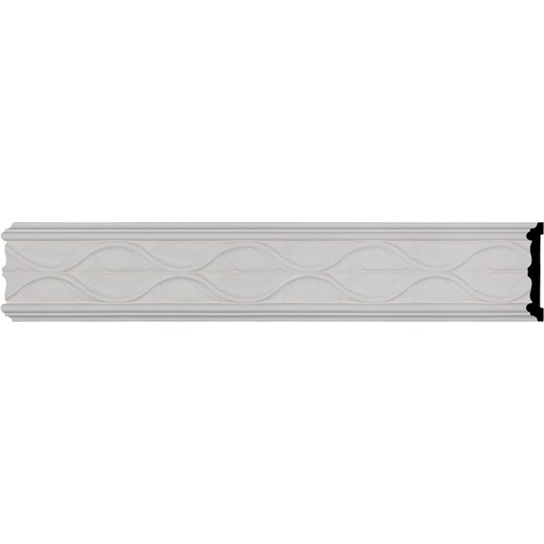 4 1/4"H x 3/4"P x 94 1/2"L, (1 3/4" Repeat), Medway Chair Rail