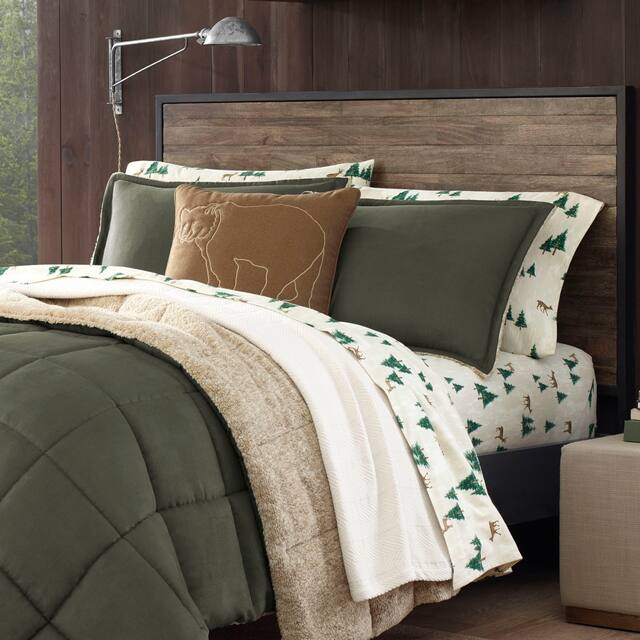 Eddie Bauer Sherwood Green Comforter Set Overstock.ca