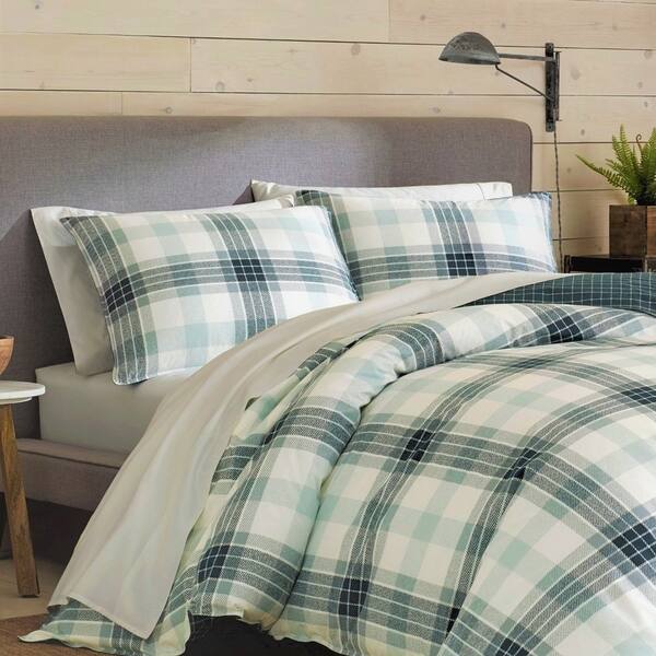 Shop Eddie Bauer Winter Ridge Plaid Cotton Comforter Set On Sale