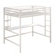 Novogratz Maxwell Metal Loft Bed with Desk & Shelves - Thumbnail 23