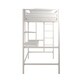 Novogratz Maxwell Metal Loft Bed with Desk & Shelves - Thumbnail 15