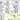DriftAway Jasmine Watercolor Flower/Floral/Branch Botanical Lined Thermal Insulated Energy Saving Window Curtain Valance