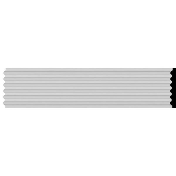 9 1/2"W x 78 3/4"H x 1 3/8"D Reeded Casing