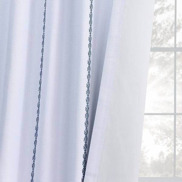 Shop Exclusive Fabrics Karachi Navy Printed Linen Textured