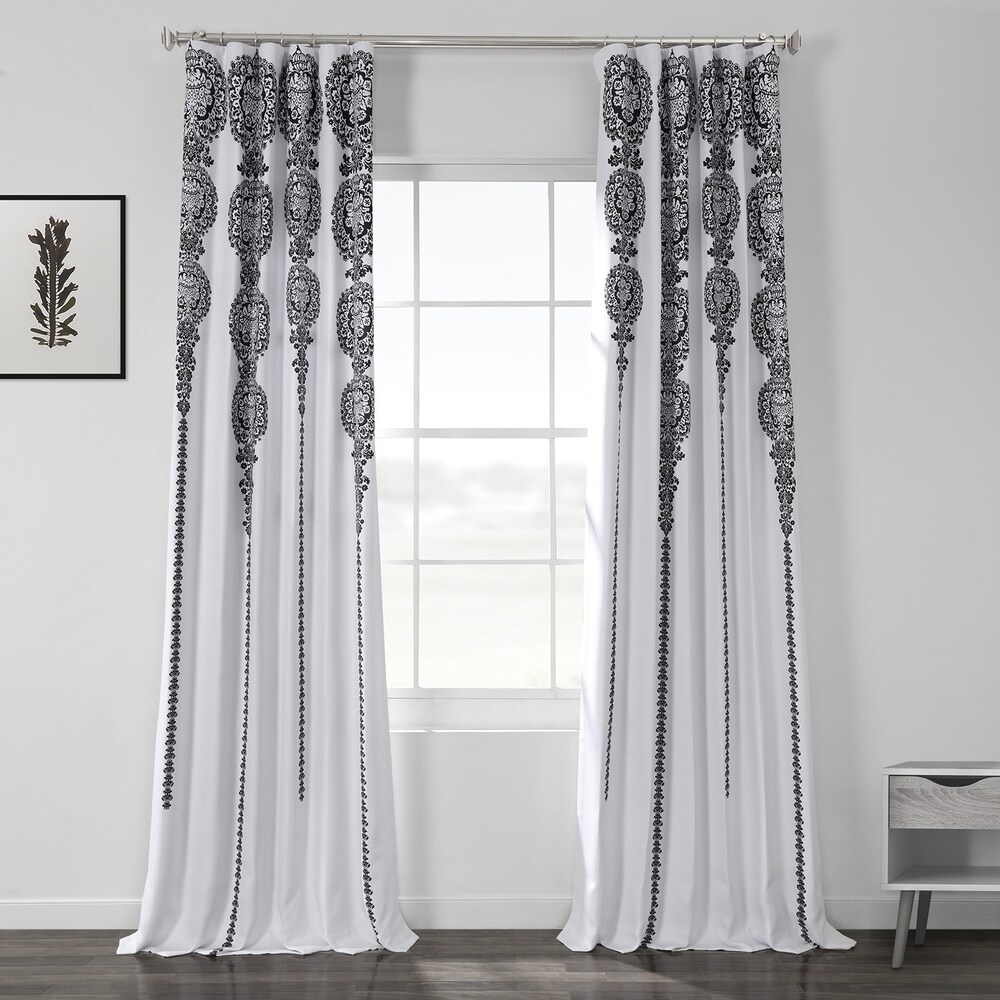Buy 108 Inches Damask Curtains Drapes Online At Overstock Our