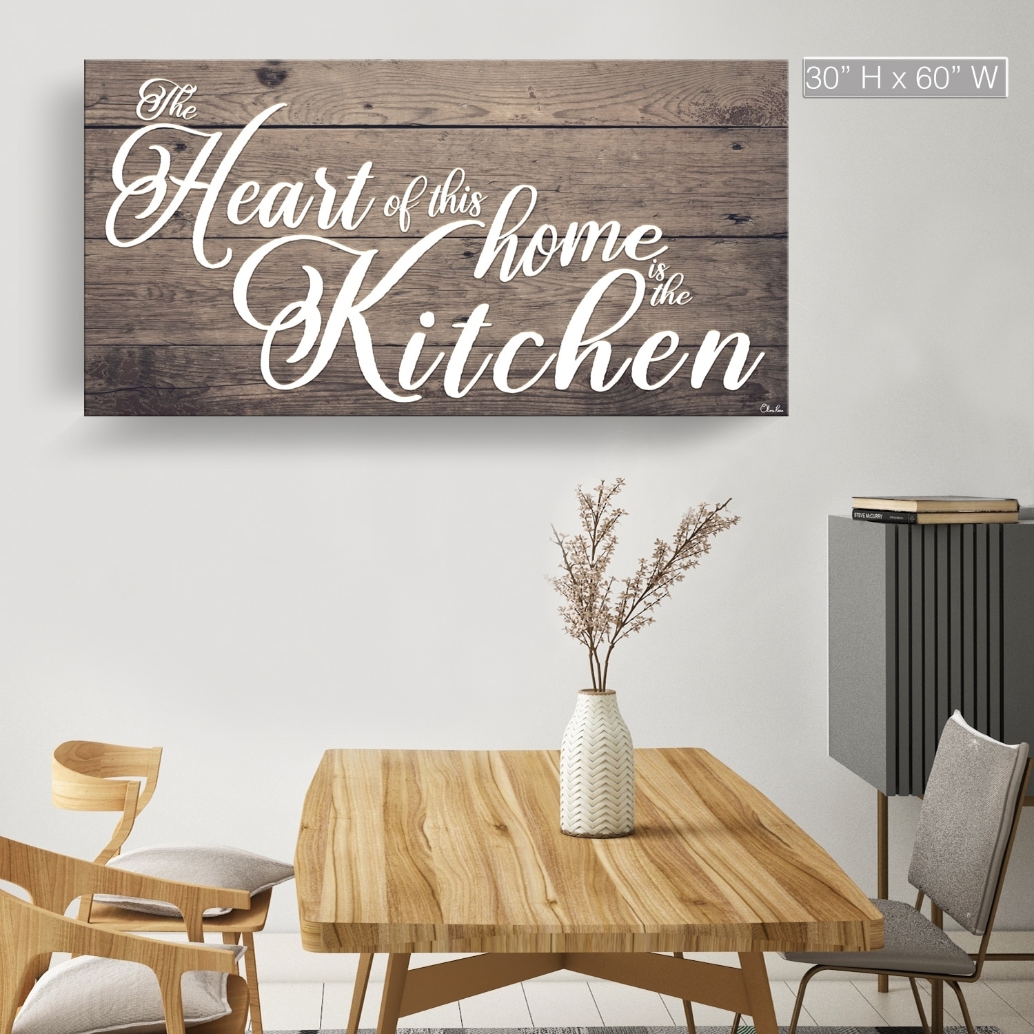 Kitchen Wall Art   The Gray Barn Where The Heart Is Wrapped Canvas Kitchen Wall Art 7f59d8a1 5dc6 4db4 9a54 Bb62fb0b0463 