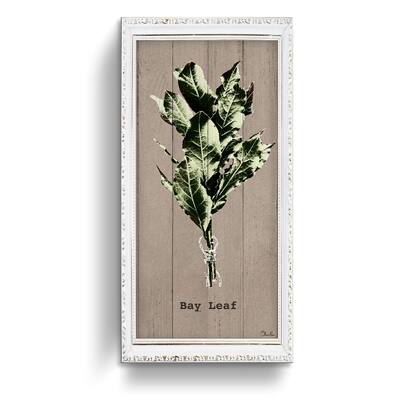 The Gray Barn Botanical 'Bay Leaf' Wrapped Canvas Kitchen Wall Art