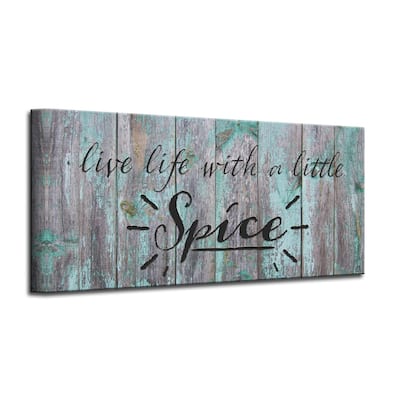 The Gray Barn 'Spice' Wrapped Canvas Kitchen Wall Art