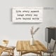 preview thumbnail 8 of 10, The Gray Barn 'Words to Live by' Wrapped Canvas Harvest Wall Art 48" W x 24" H