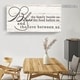 preview thumbnail 10 of 10, The Gray Barn 'Blessing' Wrapped Canvas Kitchen Wall Art Overall 60" W x 30" H