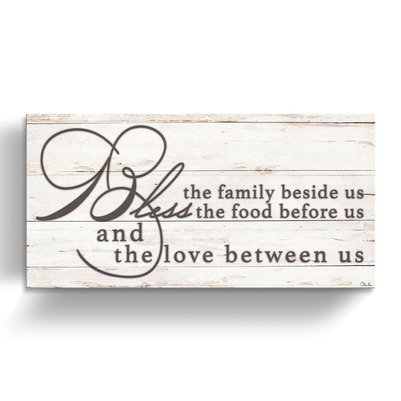 The Gray Barn 'Blessing' Wrapped Canvas Kitchen Wall Art