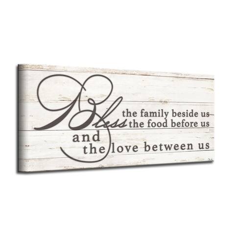 The Gray Barn 'Blessing' Wrapped Canvas Kitchen Wall Art